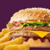 Cheesy BBQ Double with Chips